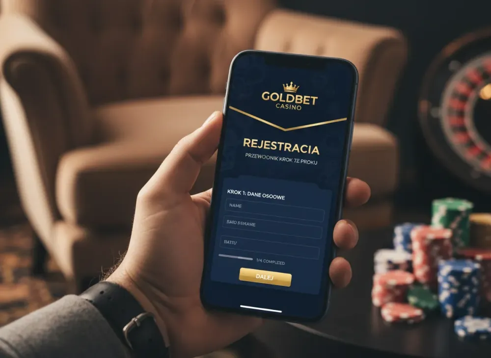 Goldbet casino rejestracja - jak założyć konto gracza
